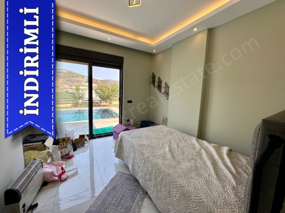 Kargıcak Mah. Alanya Satılık Villa |  3+1 Oda | 250M2 315.000€ Eşyalı  | Klima | 2 Banyo | 3 Yatak Odası Resim-5