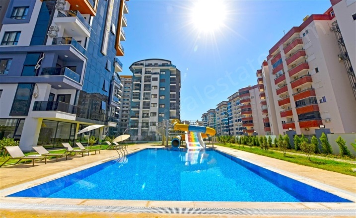 Mahmutlar Mah. Alanya Satılık Daire |  1+1 Oda | 50M2 93.000€  Krediye Uygun  | 3. Kat | Klima | 1 Banyo | 1 Yatak Odası Resim-4