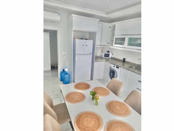Alanya Merkezde Satılık Daire 2+1 Özel Yeni Full Eşyalı Oba Mah
