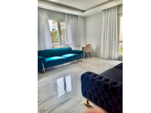 Oba Mah. Alanya Satılık Daire |  2+1 Oda | 110M2 98.000€  Krediye Uygun  Eşyalı  | 1. Kat | Klima | 2 Banyo | 2 Yatak Odası Resim-3