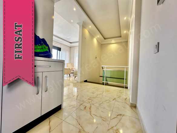 Kestel Bahçe Düblx Satılık Daire 3+1 150M Eşyalı Alanya Mah