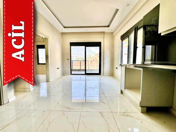 Kargıcak Mah. Alanya Acil Satılık Daire |  1+1 Oda | 55M2 59.000€  Krediye Uygun  | 3. Kat | Klima | 1 Banyo | 1 Yatak Odası Resim-2