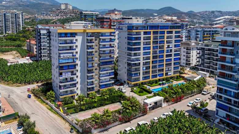 Alanya Mahmutlar Satılık Daire 2+1 Site Adı Goldsun Deluxe Residence B Blok Mah