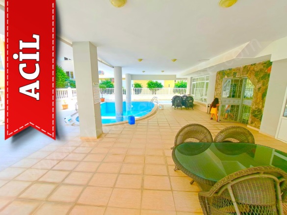 Oba Mah. Alanya Acil Satılık Daire |  1+1 Oda | 100M2 110.000€  Krediye Uygun  | 1. Kat | Klima Resim-4