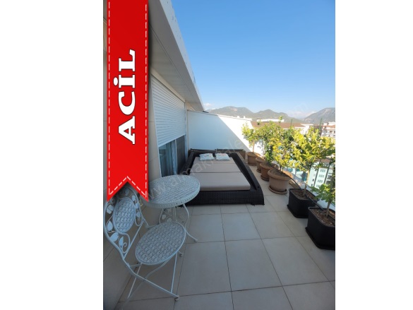 Cikcilli Mah. Alanya Acil Satılık Daire |  3+1 Oda | 160M2 210.000€  Krediye Uygun  Eşyalı  | 10. Kat | Klima | 2 Banyo | 3 Yatak Odası Resim-2
