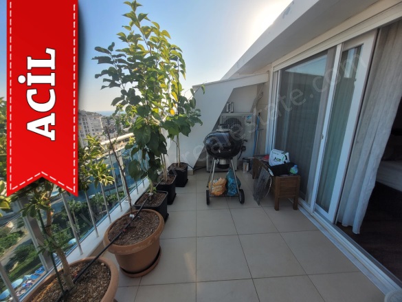 Cikcilli Mah. Alanya Acil Satılık Daire |  3+1 Oda | 160M2 210.000€  Krediye Uygun  Eşyalı  | 10. Kat | Klima | 2 Banyo | 3 Yatak Odası Resim-4