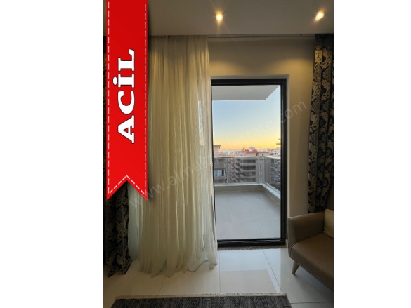Mahmutlar Mah. Alanya Acil Satılık Daire |  2+1 Oda | 100M2 155.000€  Krediye Uygun  Eşyalı  | 10. Kat | Klima | 2 Banyo | 2 Yatak Odası Resim-5