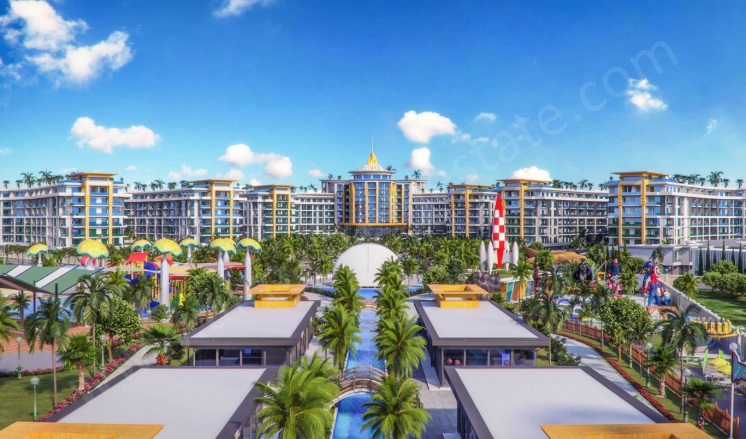 Payallar Mah. Alanya Satılık Daire |  2+1 Oda | 85M2 270.000€  Krediye Uygun  | 3. Kat | Klima | 2 Banyo | 2 Yatak Odası Resim-2