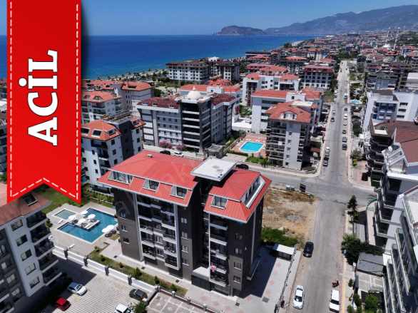 Alanya Kestel De Satılık Daire 1+1 Full Eşyalı Denıze 100 M Yatırımlık Fırsat Mah