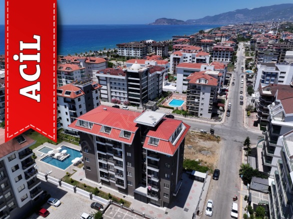 Kestel Mah. Alanya Acil Satılık Daire |  1+1 Oda | 48M2 65.000€  Krediye Uygun  Eşyalı  | 3. Kat | Klima | 1 Banyo | 1 Yatak Odası Resim-1