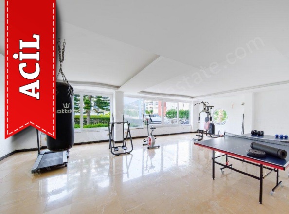 Kestel Mah. Alanya Acil Satılık Daire |  2+1 Oda | 100M2 105.000€  Krediye Uygun  | 3. Kat | Klima | 1 Banyo | 2 Yatak Odası Resim-4