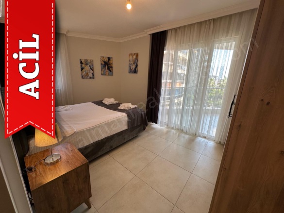 Cikcilli Mah. Alanya Acil Satılık Daire |  2+1 Oda | 115M2 119.000€  Krediye Uygun  Eşyalı  | 2. Kat | Klima | 2 Banyo | 2 Yatak Odası Resim-2