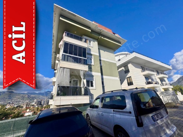 Oba Mah. Alanya Acil Satılık Daire |  1+1 Oda | 38M2 56.000€ Eşyalı  | 2. Kat | Klima | 1 Banyo | 1 Yatak Odası Resim-2