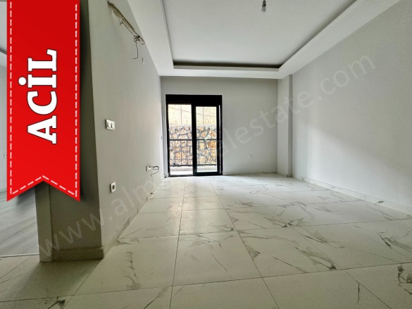 Oba Mah. Alanya Acil Satılık Daire |  1+1 Oda | 50M2 54.000€  Krediye Uygun  | 1. Kat | Klima Resim-2