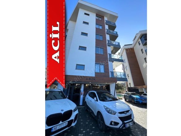 Tosmur Mah. Alanya Acil Satılık Daire |  1+1 Oda | 50M2 78.000€ | 2. Kat | Klima | 1 Banyo | 1 Yatak Odası Resim-1