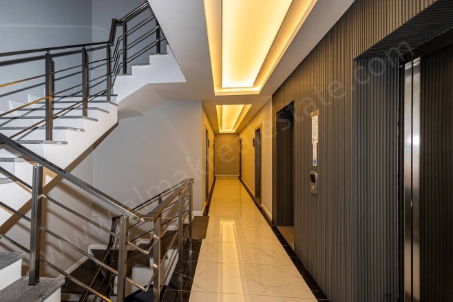 Oba Mah. Alanya Acil Satılık Daire |  1+1 Oda | 55M2 88.000€ | 2. Kat | Klima | 1 Banyo | 1 Yatak Odası Resim-4