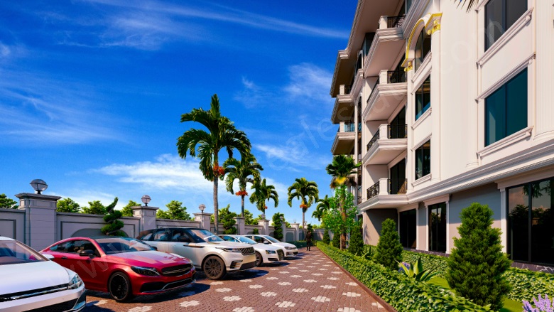 Oba Mah. Alanya Acil Satılık Daire |  3+1 Oda | 120M2 4.850.000Tl  Krediye Uygun  | Dubleks | Klima | 2 Banyo | 3 Yatak Odası Resim-2