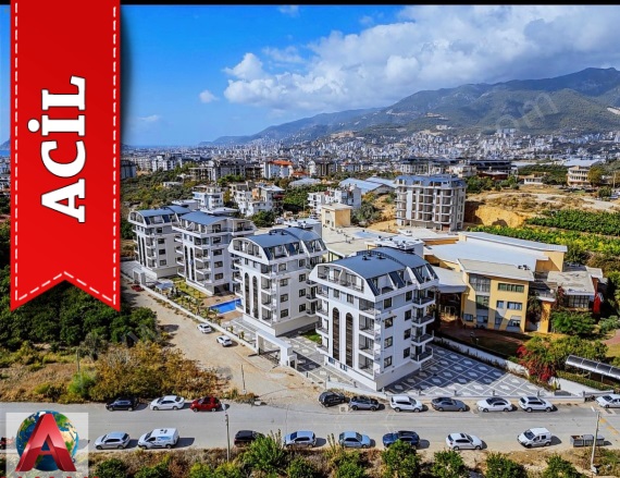 Oba Mah. Alanya Acil Satılık Daire |  3+1 Oda | 120M2 100.000€  Krediye Uygun  | Dubleks | Klima | 2 Banyo | 3 Yatak Odası Resim-3