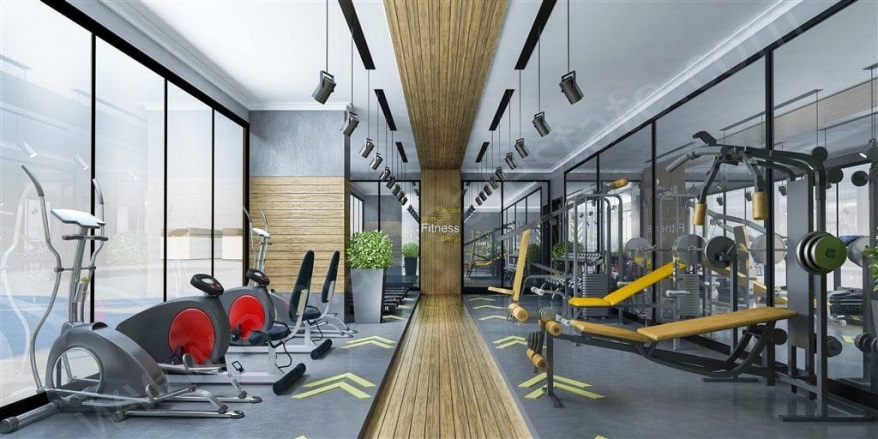 Oba Mah. Alanya Acil Satılık Daire |  1+1 Oda | 48M2 57.000€ Eşyalı  | 1. Kat | Klima | 1 Banyo | 1 Yatak Odası Resim-5