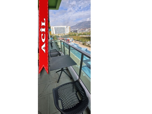 Kargıcak Mah. Alanya Acil Satılık Daire |  1+1 Oda | 50M2 86.000€ Eşyalı  | 1. Kat | Klima | 1 Banyo | 1 Yatak Odası Resim-2