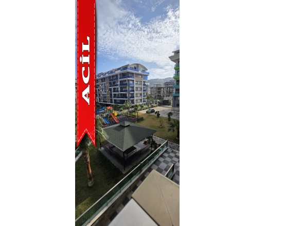 Kargıcak Mah. Alanya Acil Satılık Daire |  1+1 Oda | 50M2 86.000€ Eşyalı  | 1. Kat | Klima | 1 Banyo | 1 Yatak Odası Resim-3