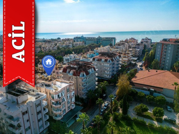 Oba Mah. Alanya Acil Satılık Daire |  2+1 Oda | 90M2 84.000€ Eşyalı  | 1. Kat | Klima | 1 Banyo | 2 Yatak Odası Resim-4