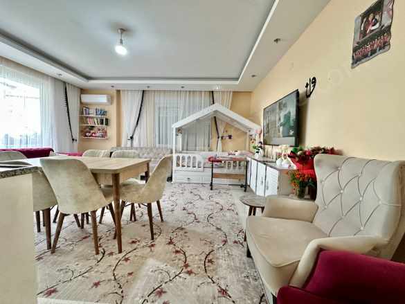 Alanya Da Satılık Daire Küçük Hasbahçe Mah 1+1 70M2 Havuzlu Otoparklı Küçükhasbahçe