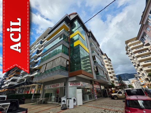 Mahmutlar Mah. Alanya Acil Satılık Daire |  2+1 Oda | 100M2 85.000€ Eşyalı  | 4. Kat | Klima | 1 Banyo | 2 Yatak Odası Resim-1