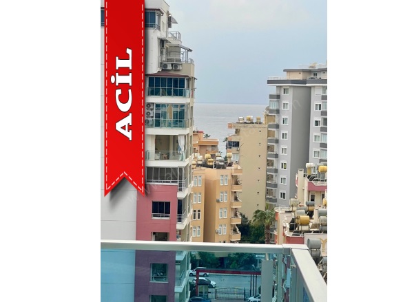 Mahmutlar Mah. Alanya Acil Satılık Daire |  2+1 Oda | 110M2 115.000€ Eşyalı  | 8. Kat | Klima | 2 Banyo | 2 Yatak Odası Resim-4