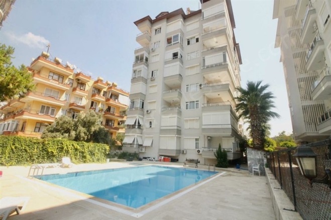 Saray Mah. Alanya Acil Satılık Daire |  1+1 Oda | 55M2 83.000€ Eşyalı  | 6. Kat | Klima | 1 Banyo | 1 Yatak Odası Resim-2