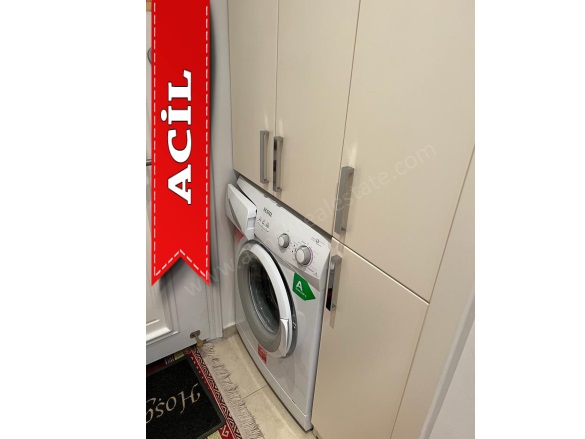 Saray Mah. Alanya Acil Satılık Daire |  1+1 Oda | 45M2 80.000€ | 1. Kat | Klima Resim-2