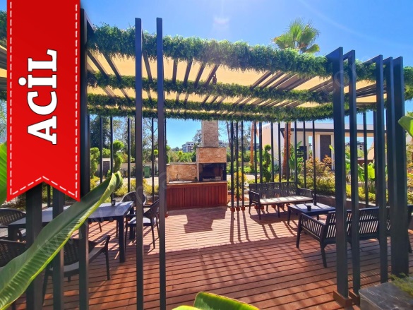 Oba Mah. Alanya Acil Satılık Daire |  1+1 Oda | 50M2 88.000Tl | 3. Kat | Klima | 1 Banyo | 1 Yatak Odası Resim-3