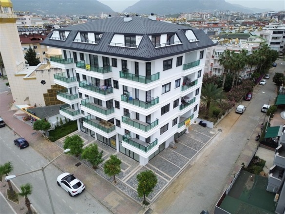 Oba Mah. Alanya Satılık Daire |  1+1 Oda | 48M2 118.000€ Eşyalı  | Klima | 1 Banyo | 1 Yatak Odası Resim-2