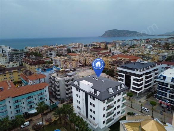 Oba Mah. Alanya Satılık Daire |  1+1 Oda | 48M2 118.000€ Eşyalı  | Klima | 1 Banyo | 1 Yatak Odası Resim-4