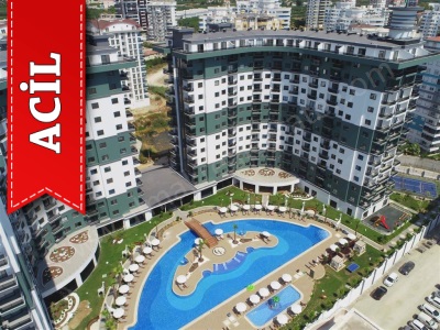 1+1 50M2 Lüx Full Eşyalı Komplex Senarity Acil Satılık Daire Alanya Mahmutlar Mah