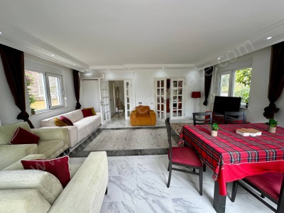 2+1 Tepe Mahalesinde Satılık Villa Full Eşyalı Alanya Mah