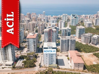 1+1 Mahmutlar Da Acil Satılık Daire Novıta 6 Rezıdance Full Eşyalı Merkezde Alanya Mah