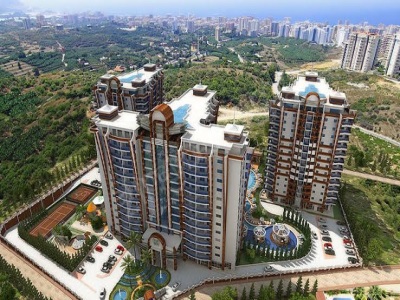 2+1 Mahmutlar Da Satılık Daire Ultra Lüx Rezıdance Alanya Mah