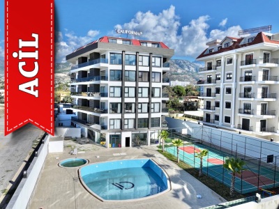 1+1 Kestel De Acil Satılık Daire Denize 100 Metre Alanya Mah