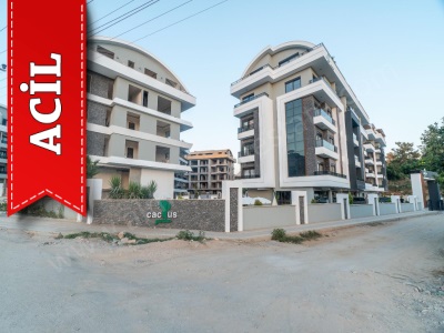 1+1 Oba Da Acil Satılık Daire Uygun Eşyalı Alanya Mah