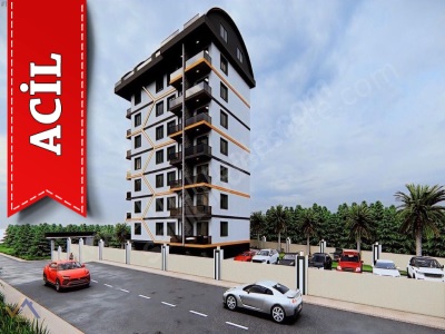 Yatırıma Uygun Acil Satılık Daire Alanya Avsallar Da 1+1 Mah