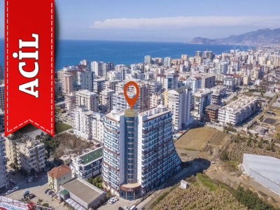 Alanya Mahmutlar Acil Satılık Daire 2+1 135M2 Lumos Rezıdance Mah