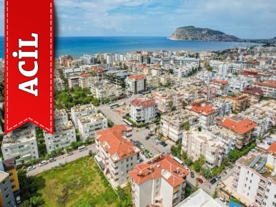 Alanya Oba Acil Satılık Daire İkamet İçin Uygun 1+1 65M2 Eşyalı Mah