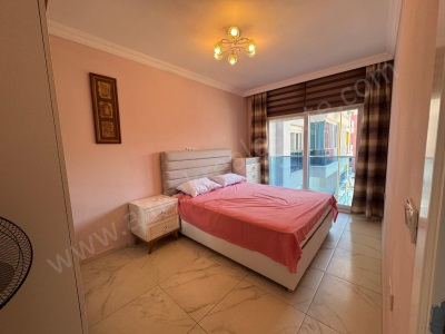 Eşyalı Avmye Yakın 1+1 Satılık Daire Antalya Alanya Mahmutlar Mah
