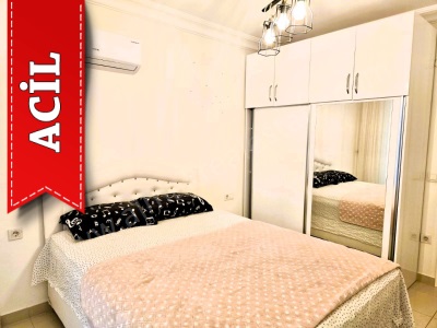 Alanya Kestel Acil Satılık Daire Çok Uygun Full Eşyalı Denize 100 M 1+1 Mah