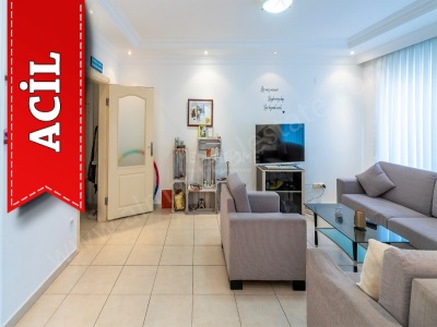 Alanya Da Acil Satılık Daire 2+1 100M2 Full Eşyalı Denize 200 M Oba Mah