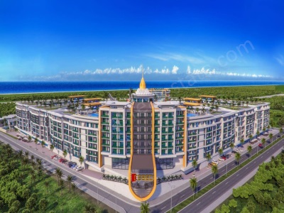 Azura World Antalya Sahilindeki En Lüks Ve Büyük Projelerden Biridir Bu Konaklama Tesisi 2+1 Satılık Daire Alanya Payallar Mah