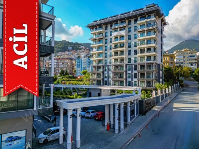 Alanya Da Acil Satılık Daire 2+1 Royal Towers Lüx Rezdance Saray Mah