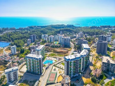 Alanya Avsallar Konak Green Towersta 1+1 Ve 2+1 Satılık Daire Ler Mah