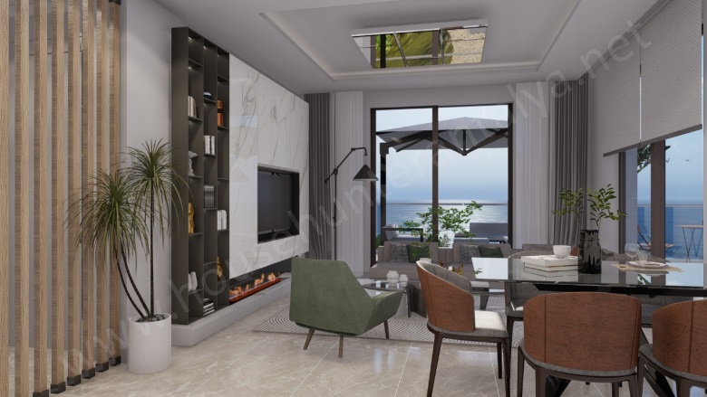 Merkez Gazimağusa Satılık Daire |  1+1 Oda | 70M2 6.000.000Tl | 5. Kat | 1 Banyo | 1 Yatak Odası Resim-1